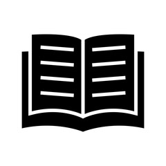 book icon or logo isolated sign symbol vector illustration - high quality black style vector icons
