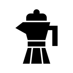 coffee maker icon or logo isolated sign symbol vector illustration - high quality black style vector icons
