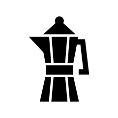 coffee maker icon or logo isolated sign symbol vector illustration - high quality black style vector icons
