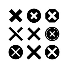 Obraz premium cross icon or logo isolated sign symbol vector illustration - high quality black style vector icons 