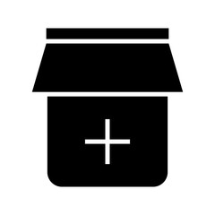 Fototapeta premium drug store icon or logo isolated sign symbol vector illustration - high quality black style vector icons 