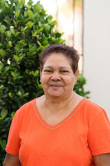 Fototapeta premium Portrait of a senior woman