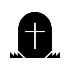 grave icon or logo isolated sign symbol vector illustration - high quality black style vector icons
