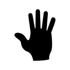 Fototapeta premium hand icon or logo isolated sign symbol vector illustration - high quality black style vector icons 