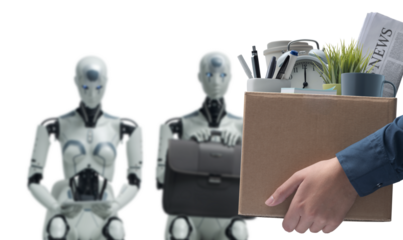 The impact of AI and robotics on unemployment