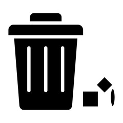 Vector Design Waste Icon Style