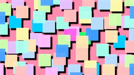 seamless pattern with colorful squares