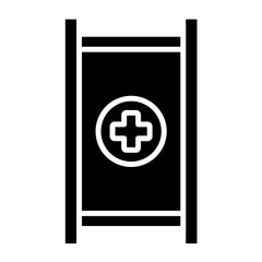 Obraz premium Stretcher Icon Style