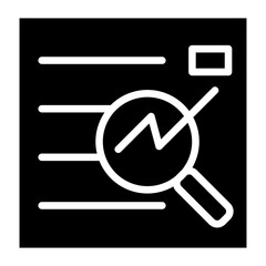 Vector Design Research Icon Style