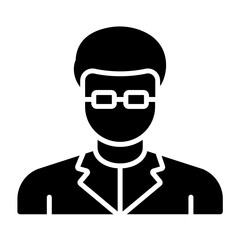 Scientist Icon Style