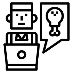 order line icon style