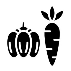 Vector Design Vegeatable Icon Style