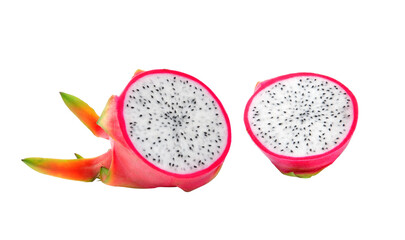 Dragon Fruit isolated on transparent png