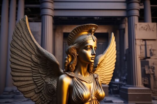 Egyptian mythology - goddes isis - Generative AI
