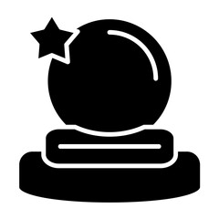 Crystal Ball Icon Style