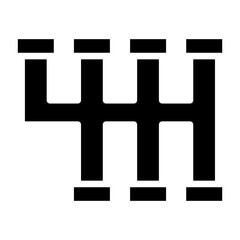 Obraz premium Vector Design Gearshift Icon Style