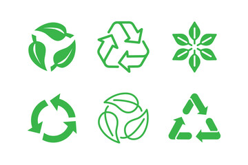 Obraz premium Vector simple line icons and illustration, eco, bio and organic packaging badges, ecological, environment friendly and sustainable development, fresh natural ingredients cosmetics and products