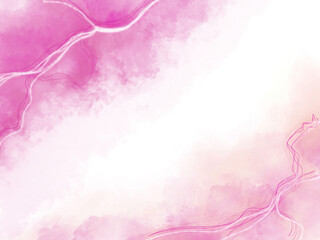 Fototapeta premium Pink Watercolor Backgrounds splash, design for wedding backgrounds, wedding cards, invitations cards, illustrations, vector.