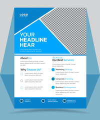 corporate business flyer template design, digital business flyer template design, creative leaflet business template design