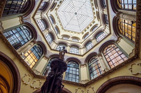 The Freyung passage in Vienna, Austria