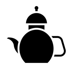 Vector Design Tea Pot Icon Style