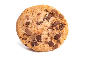 cookies with chocolate isolated