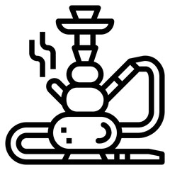 baraku line icon style