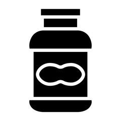 Vector Design Peanut Butter Icon Style