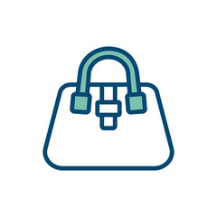 purse icon vector design template in white background