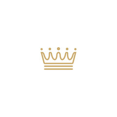 king crown logo textile industry clothing logo icon