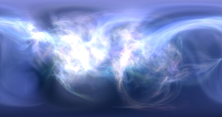 Abstract waves of iridescent glowing energy magical cosmic galactic wind bright abstract background