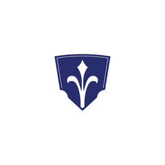 royal shield logo defense power icon symbol