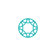 Obraz premium simple symbol clothing industry simple logo for textile use