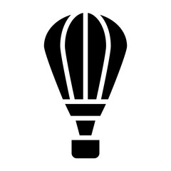 Vector Design Air Balloon Icon Style