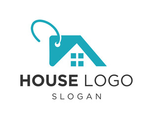 Logo design about Home on a white background. created using the CorelDraw application.