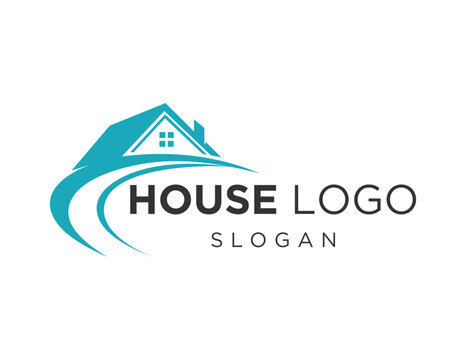 Logo design about Home on a white background. created using the CorelDraw application.