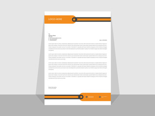  Modern Creative & Clean business style letterhead bundle of your corporate project design. corporate letterhead bundle Clean and professional corporate company business letterhead template design.