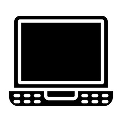 Vector Design Laptop Icon Style