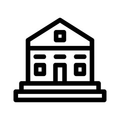 academy icon or logo isolated sign symbol vector illustration - high quality black style vector icons
