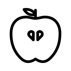 apple icon or logo isolated sign symbol vector illustration - high quality black style vector icons
