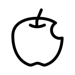 apple icon or logo isolated sign symbol vector illustration - high quality black style vector icons
