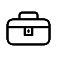 bag icon or logo isolated sign symbol vector illustration - high quality black style vector icons
