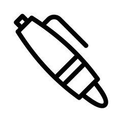 ballpoint icon or logo isolated sign symbol vector illustration - high quality black style vector icons
