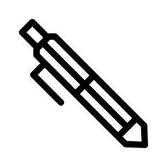 Fototapeta premium ballpoint icon or logo isolated sign symbol vector illustration - high quality black style vector icons 