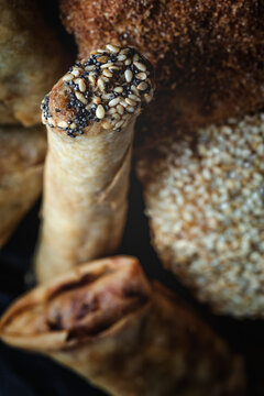 Snack food .Moroccan food. homemade