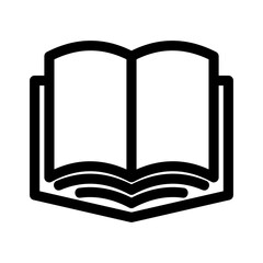 book icon or logo isolated sign symbol vector illustration - high quality black style vector icons
