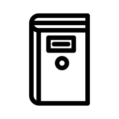 book icon or logo isolated sign symbol vector illustration - high quality black style vector icons
