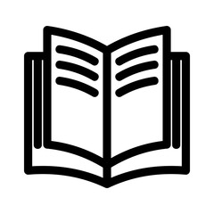 book icon or logo isolated sign symbol vector illustration - high quality black style vector icons
