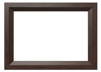 wooden picture frame transparent png background