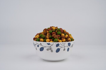 Chatpata Chana In White Bowl
